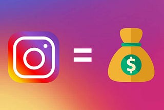 Making money from Instagram