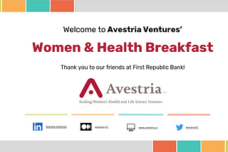 Avestria Ventures and “Women & Health”: A #JPM2023 Recap