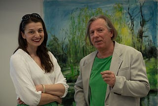 Gazmend Freitag und Keti Berisha im Wissensturm