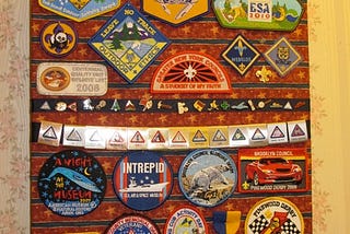 How to Make an Easy DIY Display Board for Scouting Memorabilia
