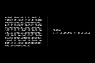 Design & Intelligence Artificielle