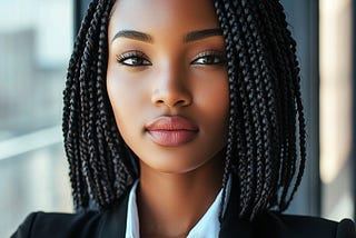 Beautiful professional Black woman.