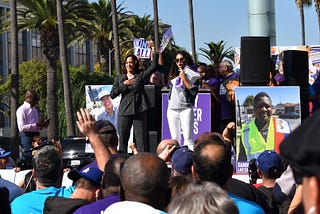 Los Angeles Labor Thanks Senator Harris on Her Presidential Run