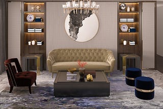 Simple, elegant living room