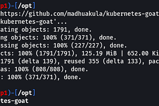 Installing and Solving Kubegoat in Kubernetes cluster running on VMs.