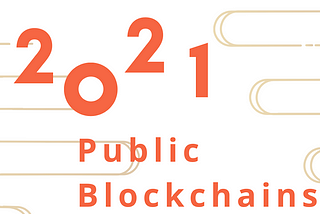 Public blockchains in 2020