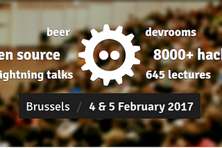 About : FOSDEM-2017