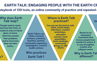 Earth Talk — new course, group and book