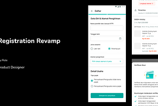 Registration revamp, make users willing to complete registration and increase registration