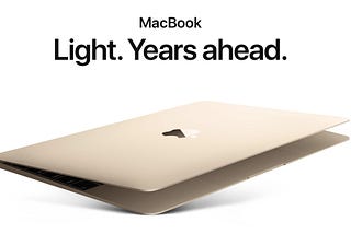 A MacBook ad.