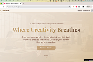 Introducing Noomana — The Practice of Building Creative Capacity