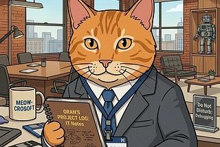 Coding Cat Oran Ep5, The IT Manager Nobody Hired