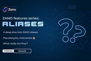 Zano , the epitome of blockchain privacy 🔏