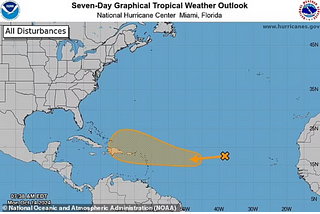 Tropical Storm Nadine Intensifying, Florida on Alert