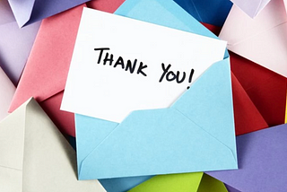 Formatting Your Thank You Letter