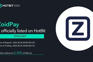 $ZPAY listed on Hotbit.io