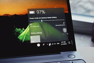 Laptop Battery — Full Charge Notification