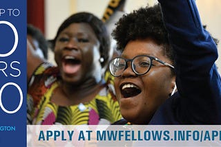 Vous avez déjà le bon profil pour postuler au programme Mandela Washington Fellowship
