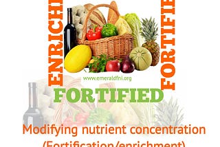 MODIFYING NUTRIENT CONCENTRATION.
