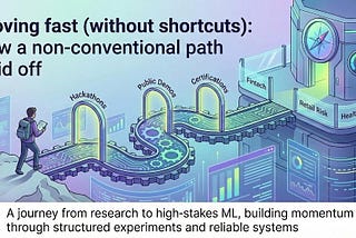Moving fast (without shortcuts): how a non-conventional path paid off