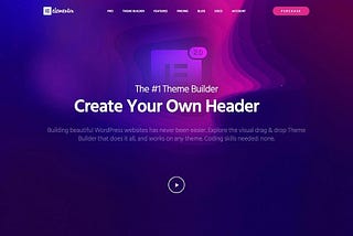 Layout from Elementor website.