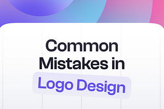 Article’s Cover “Common Mistakes in Logo Design”