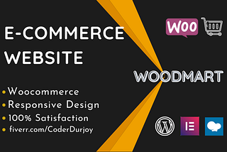 Woodmart eCommerce website | CoderDurjoy