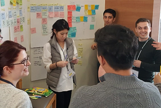 Hackathons, Multidisciplinary work, and developing as a service designer
