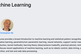 Summary of algorithms in Stanford Machine Learning (CS229) Part II