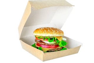 Protective, beautiful and econ-friendly burger boxes