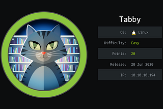 Tabby — HackTheBox