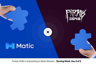 For our third integration of Gaming Week, we’re excited to announce that Pirates 2048 is…