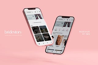 Redesign Bridestory APP