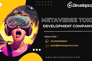 Extensive Metaverse token development solutions