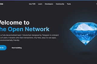 Welcome to The Open Network