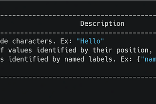 Terraform variables data type