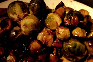 Maple-Roasted Brussels Sprouts with Apples and Cranberries — Vegetables