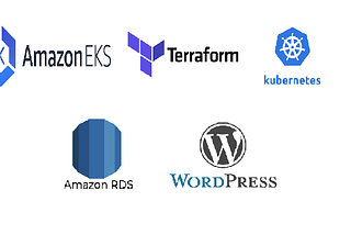 Deployed Wordpress on Aws EKS and database on aws RDS