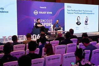 Trust EVM, Title Sponsor at Token2049, Announced Will Be Launched on Mainnet in Q1 2023.
