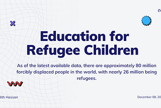 Education for Refugee Children