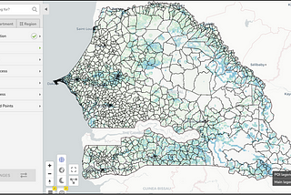 Hyperlocal geospatial data to guide COVID-19 vaccination in Senegal