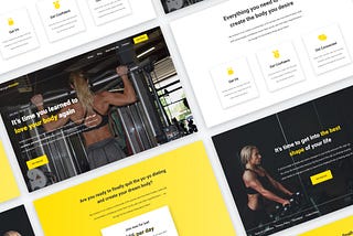 Case Study: Re-Designing an Online Fitness Coach’s Business Website