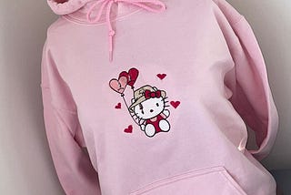 Benito Inspired Hello Kitty Hoodie