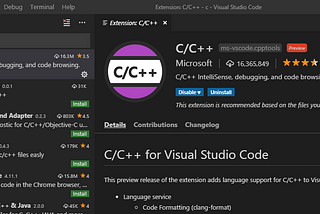 Visual Studio Code & C programming on Linux