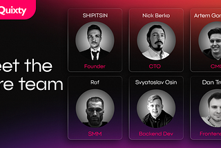 The Quixty team
