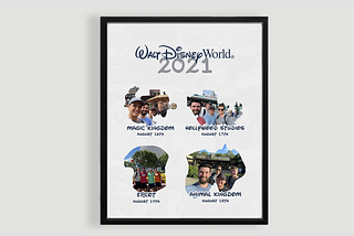 My DIY Personalized Interactive Disney World gift