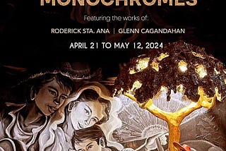 Art Circle Gallery: Illuminating Monochromes: Roderick Sta. Ana & 
Glenn Cagandahan