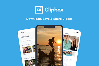Download social media videos with Clipbox — just released for iPhone!