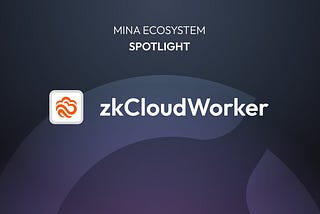 1WTF is zkCloudWorker?