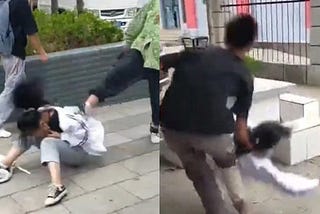 Male bullies filmed gleefully beating up 12-year-old girl in Yunnan